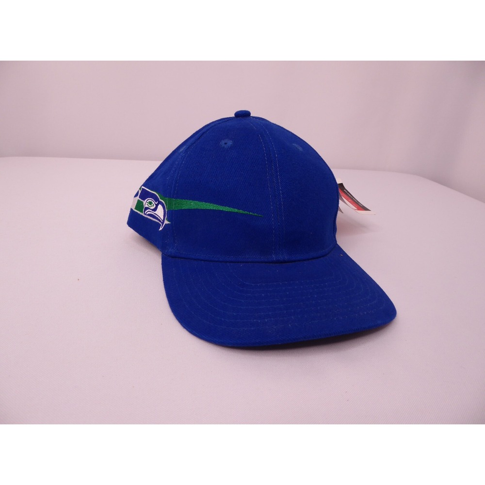 NWT NFL Reebok Seattle Seahawks Training Camp '98 100% Cotton Snapback Hat Cap